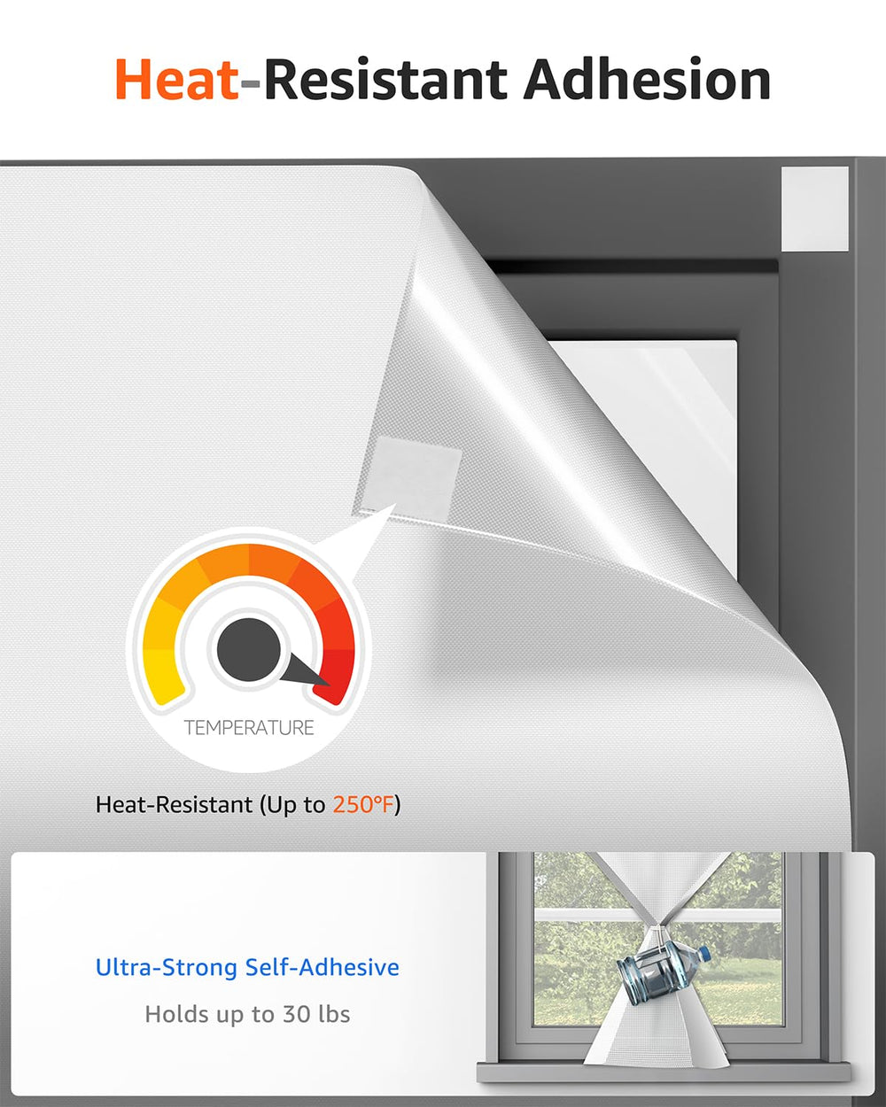 Sumobaby curtains can be cut to fit irregular doors and windows