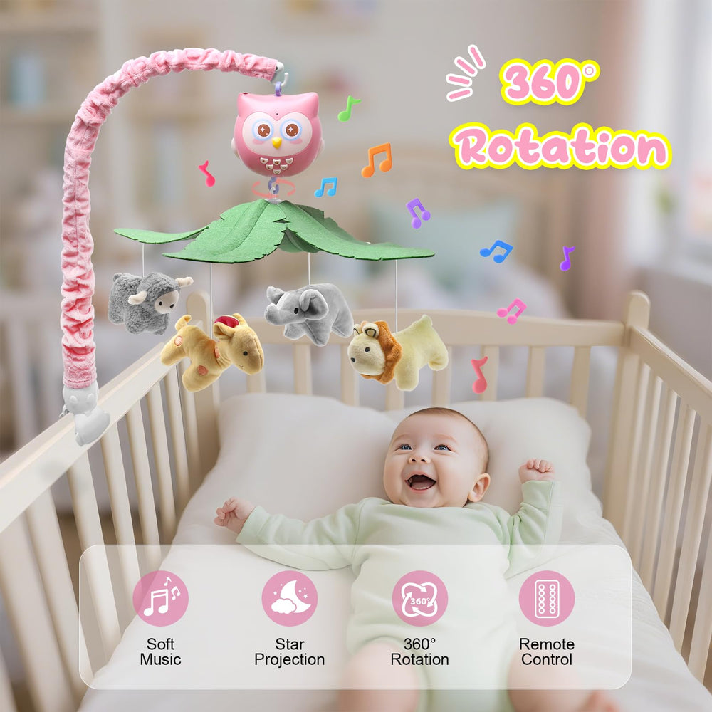 SUMWE starry sky projection provides a gentle night light.