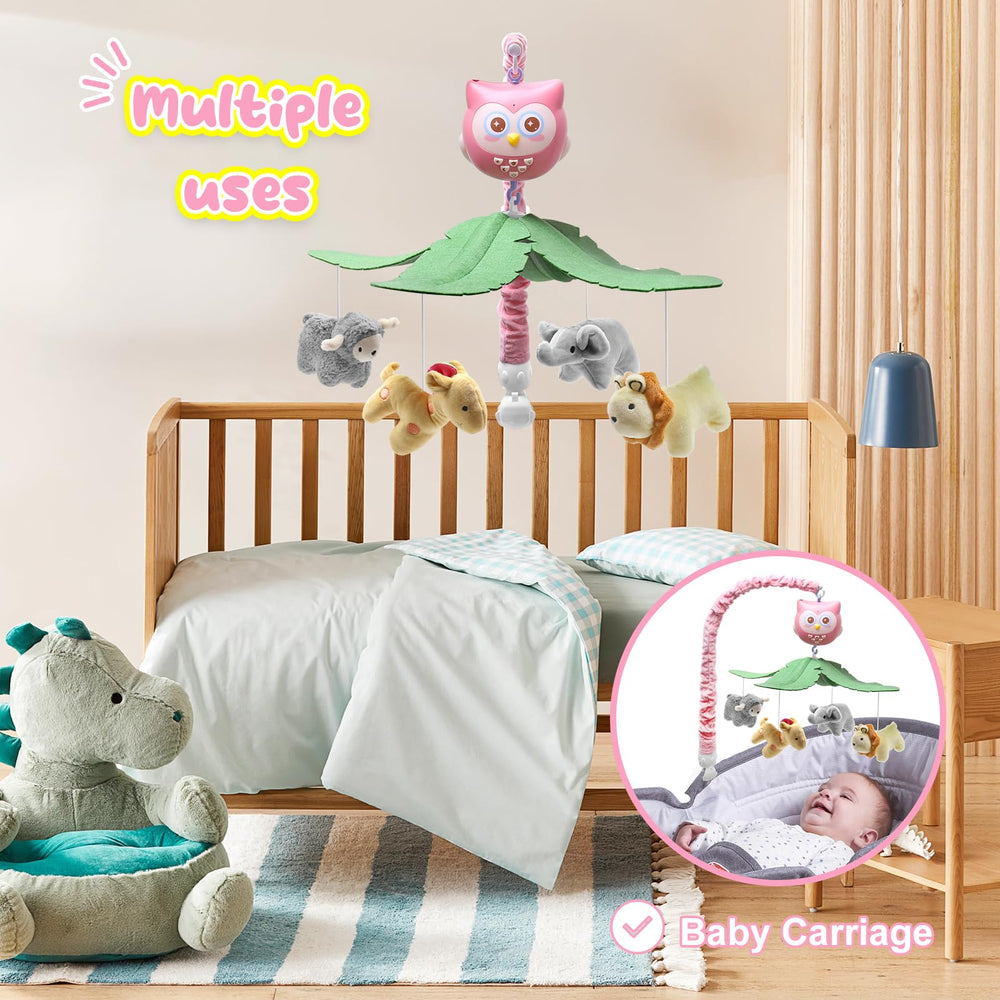 SUMWE easy installation fits most crib rails.