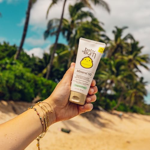 Sun Bum Baby Bum SPF 50 lotion offers broad-spectrum coverage for face and body.