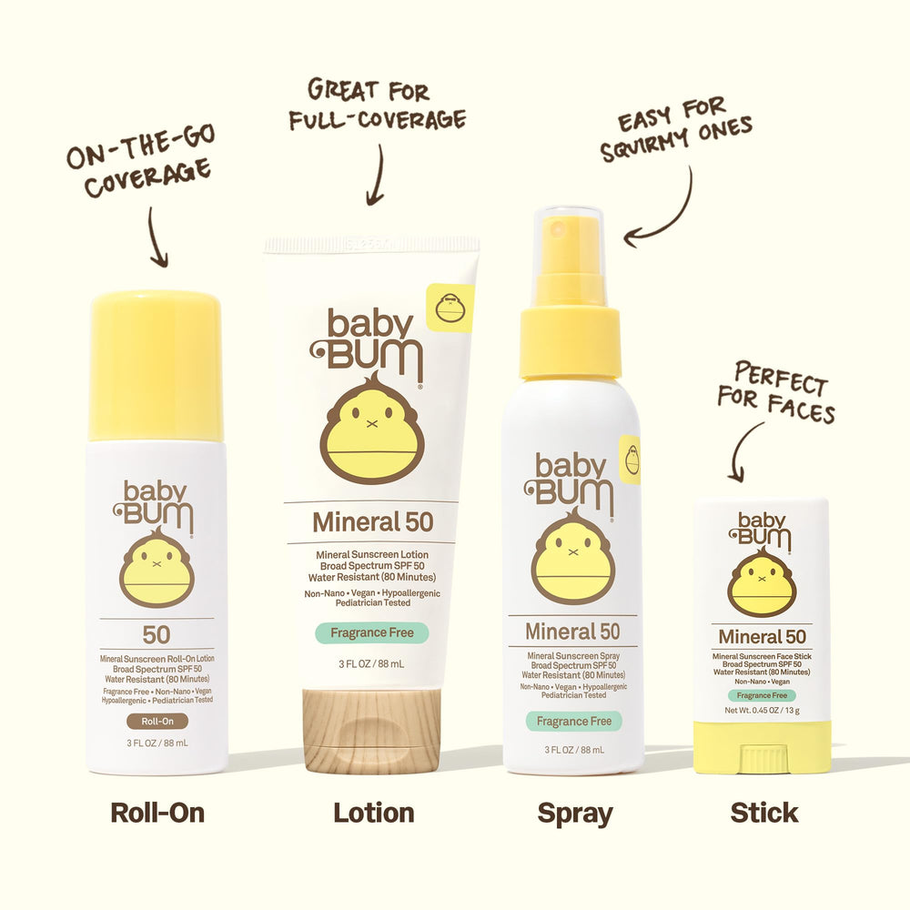 Sun Bum fragrance-free sunscreen protects without added scents for sensitive users.