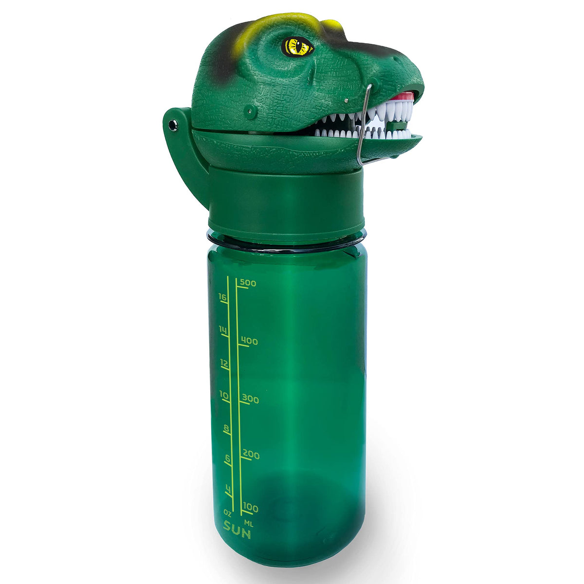 Sun Company RoarBottle T-Rex teeth activation invites kids to roar and hydrate