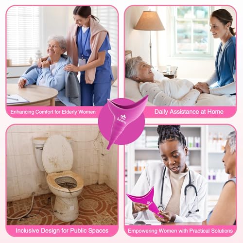 Sunany reusable funnel supports dignity and convenience on the go.