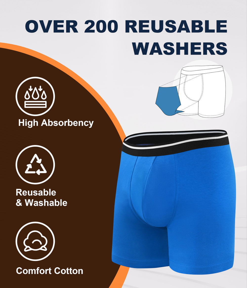 SUNCHIRI four-layer protection underwear keeps you dry and comfortable.