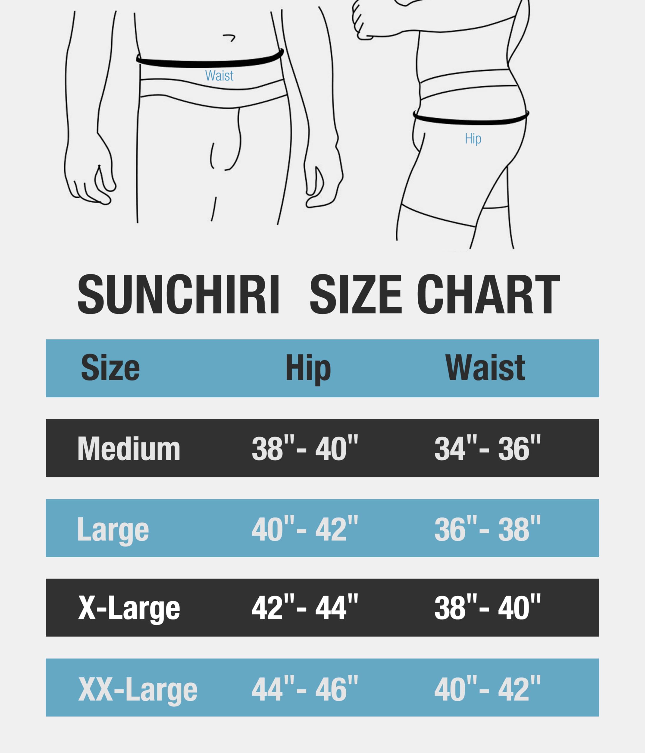 SUNCHIRI model wearing underwear demonstrates real-life fit and silhouette.
