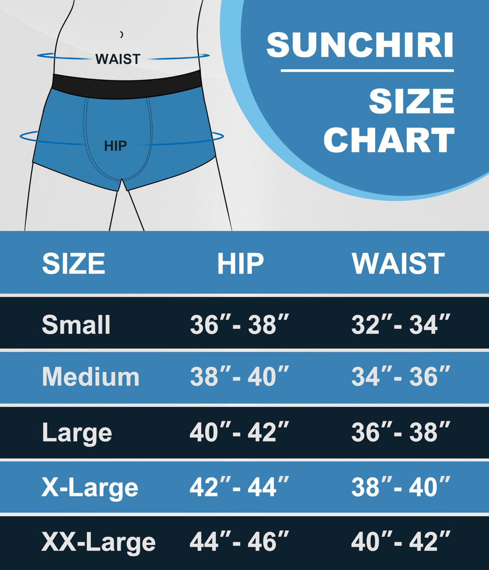 SUNCHIRI reusable underwear pack—washable and cost-effective daily solution.