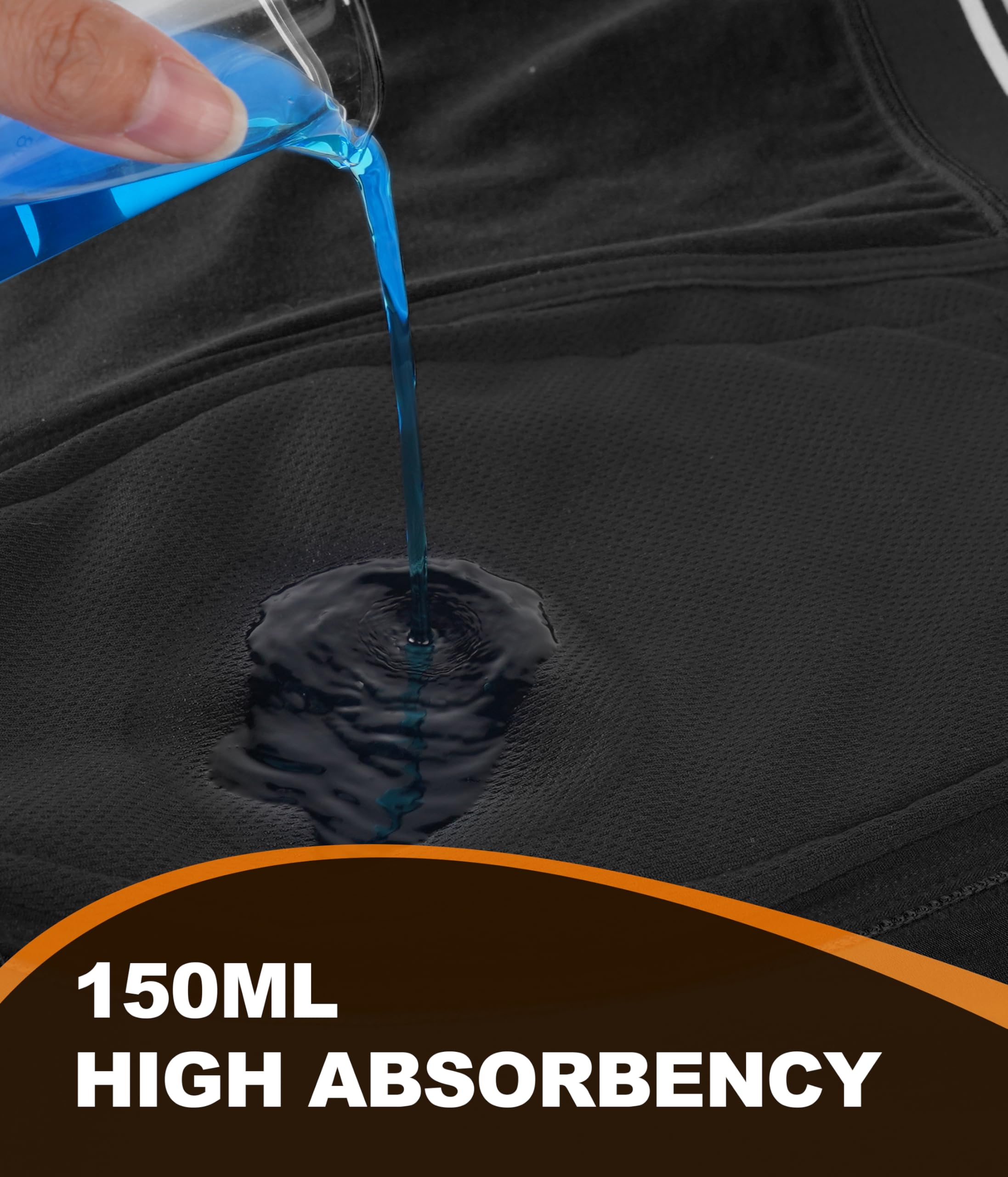 SUNCHIRI washable and reusable underwear built to endure over 250 washes.