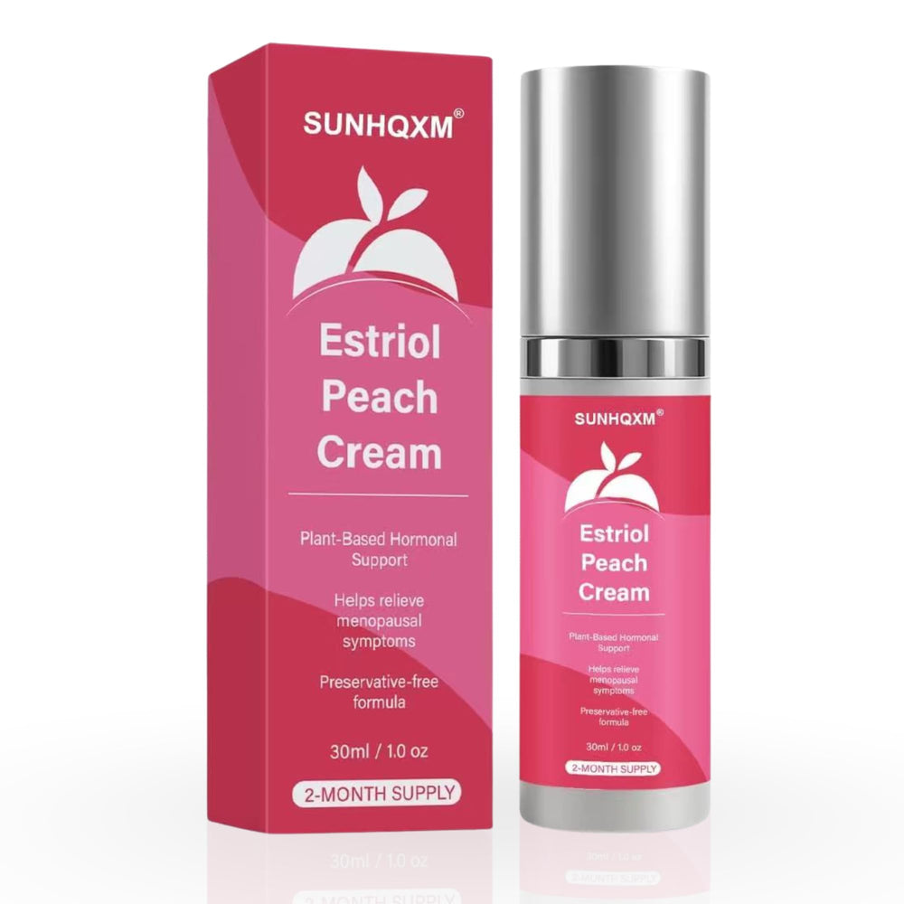 SUNHQXM Estriol Cream tube front view for daily intimate hydration and comfort.