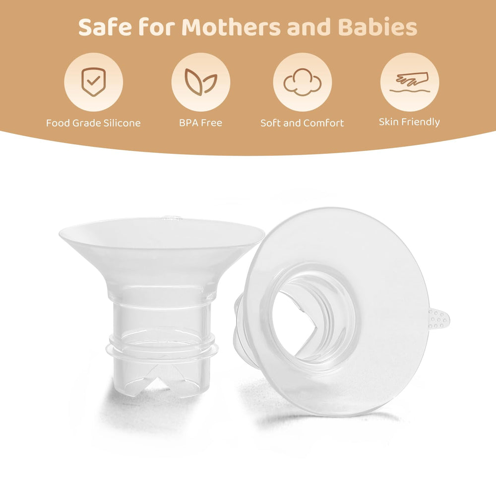 Suniceme 19mm inserts easy to sanitize by steam or boiling water.