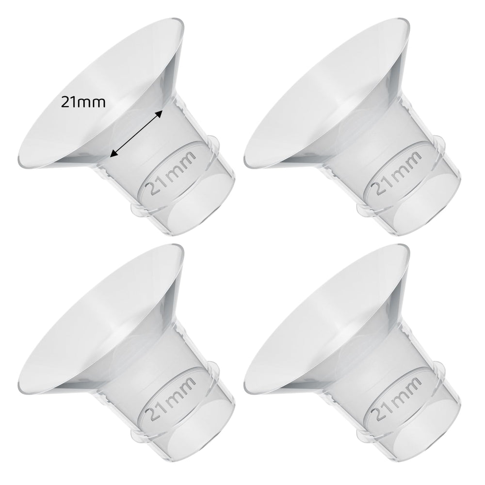Suniceme flange inserts 21mm fit provide a snug 21mm tunnel for comfortable pumping