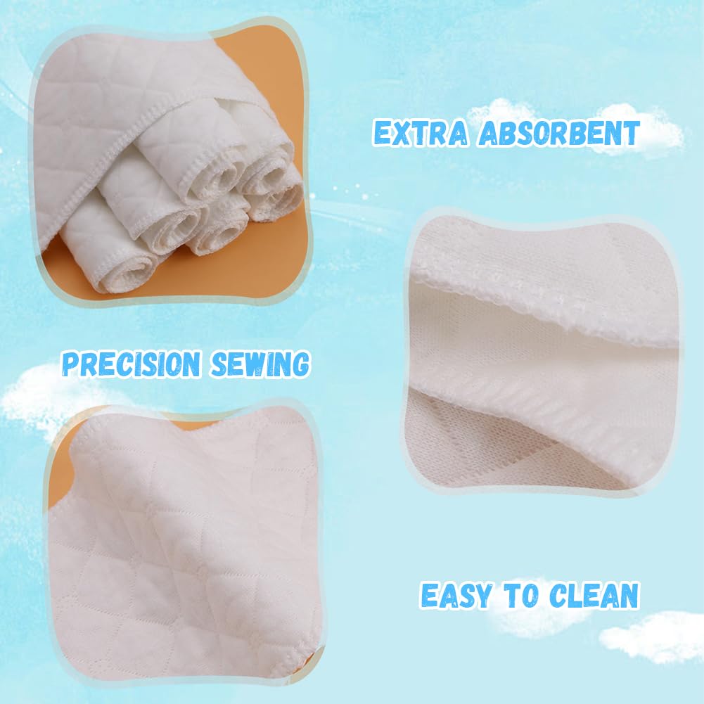 Sunicon washable nappy liner set offers a reusable diapering solution.