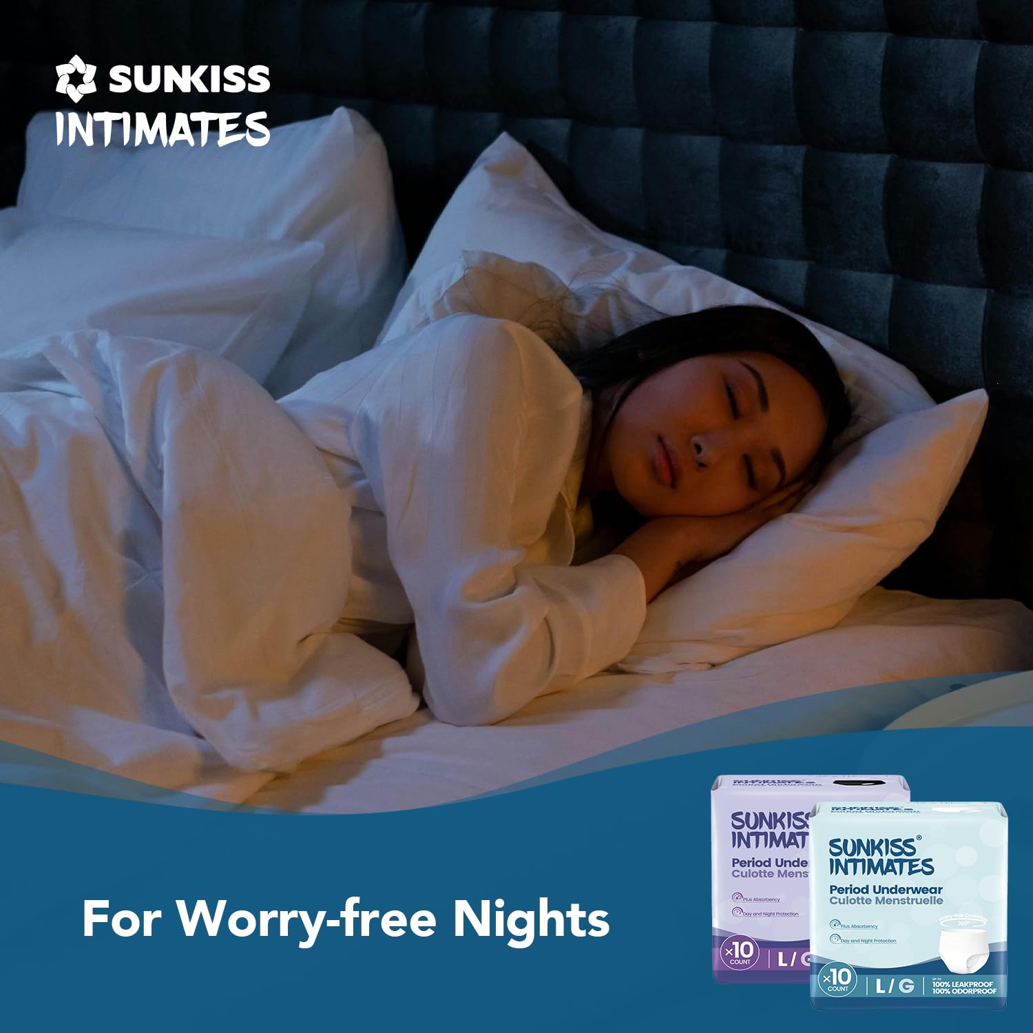 SUNKISS INTIMATES postpartum recovery essentials underwear supports comfort during recovery.