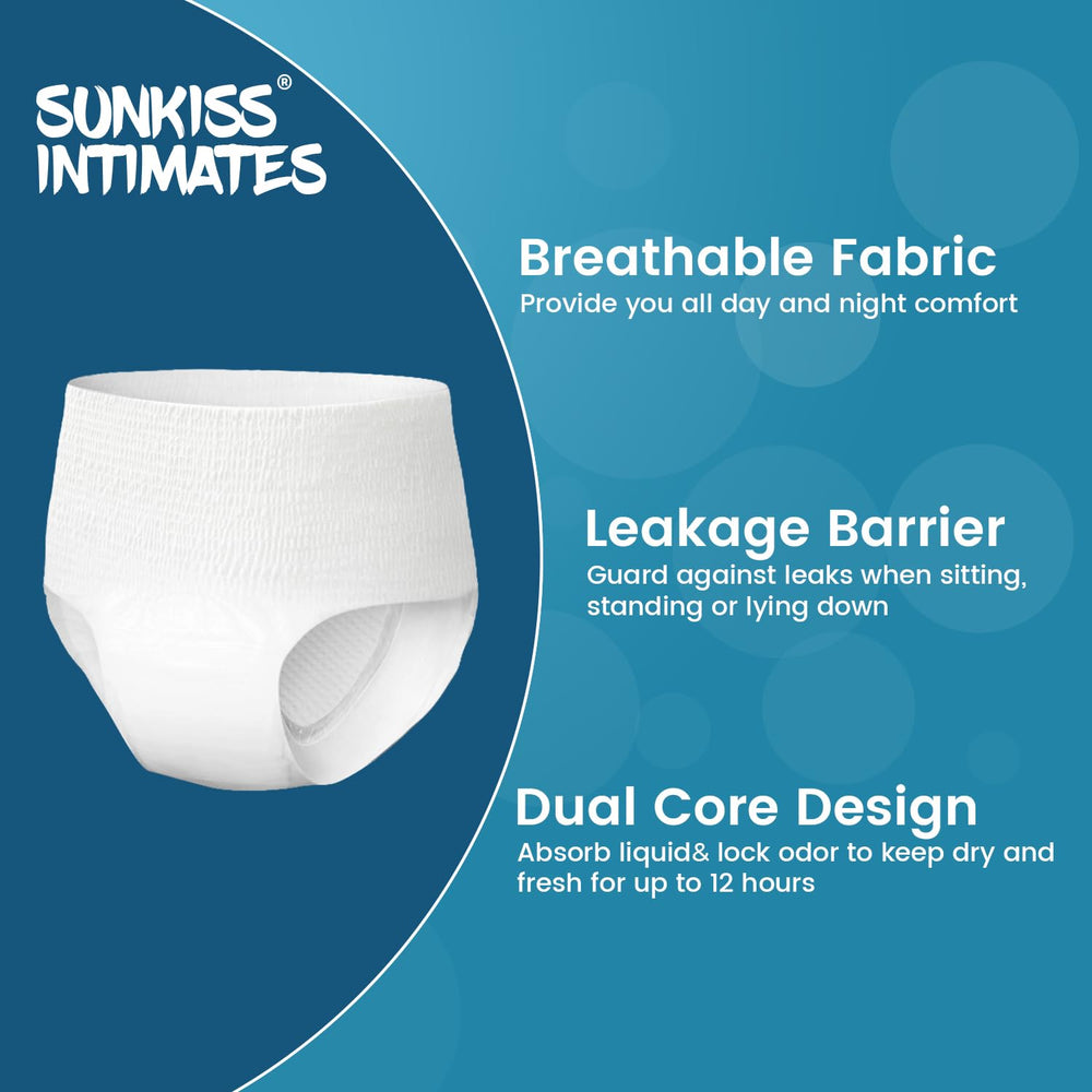 SUNKISS INTIMATES secure 360-curve-fit underwear ensures comfortable day-to-night wear.