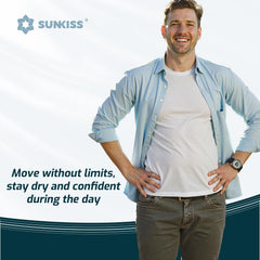 SUNKISS underwear gray odor-control technology neutralizes odors for longer freshness