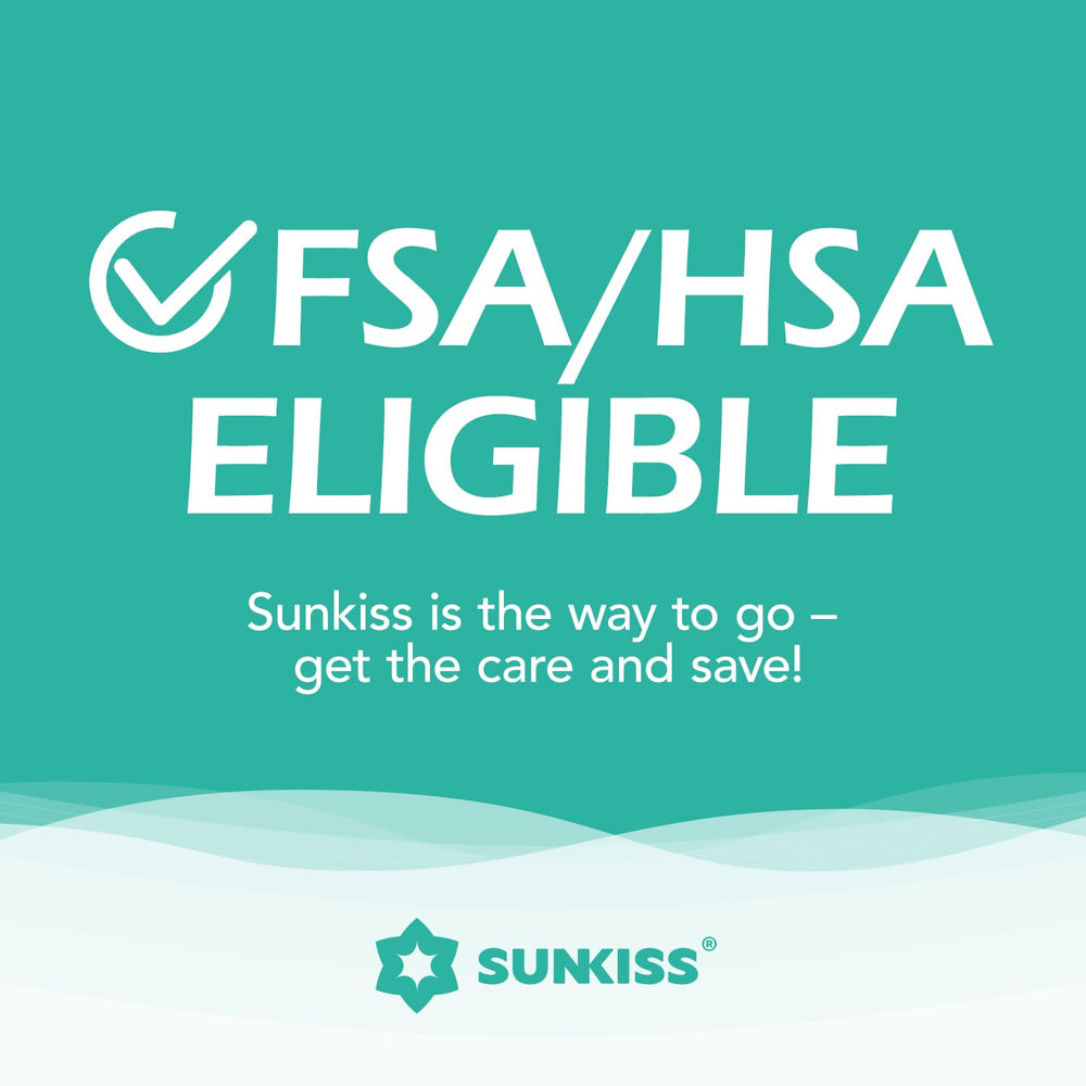 15-count SUNKISS TrustPlus pack ideal for home or travel.