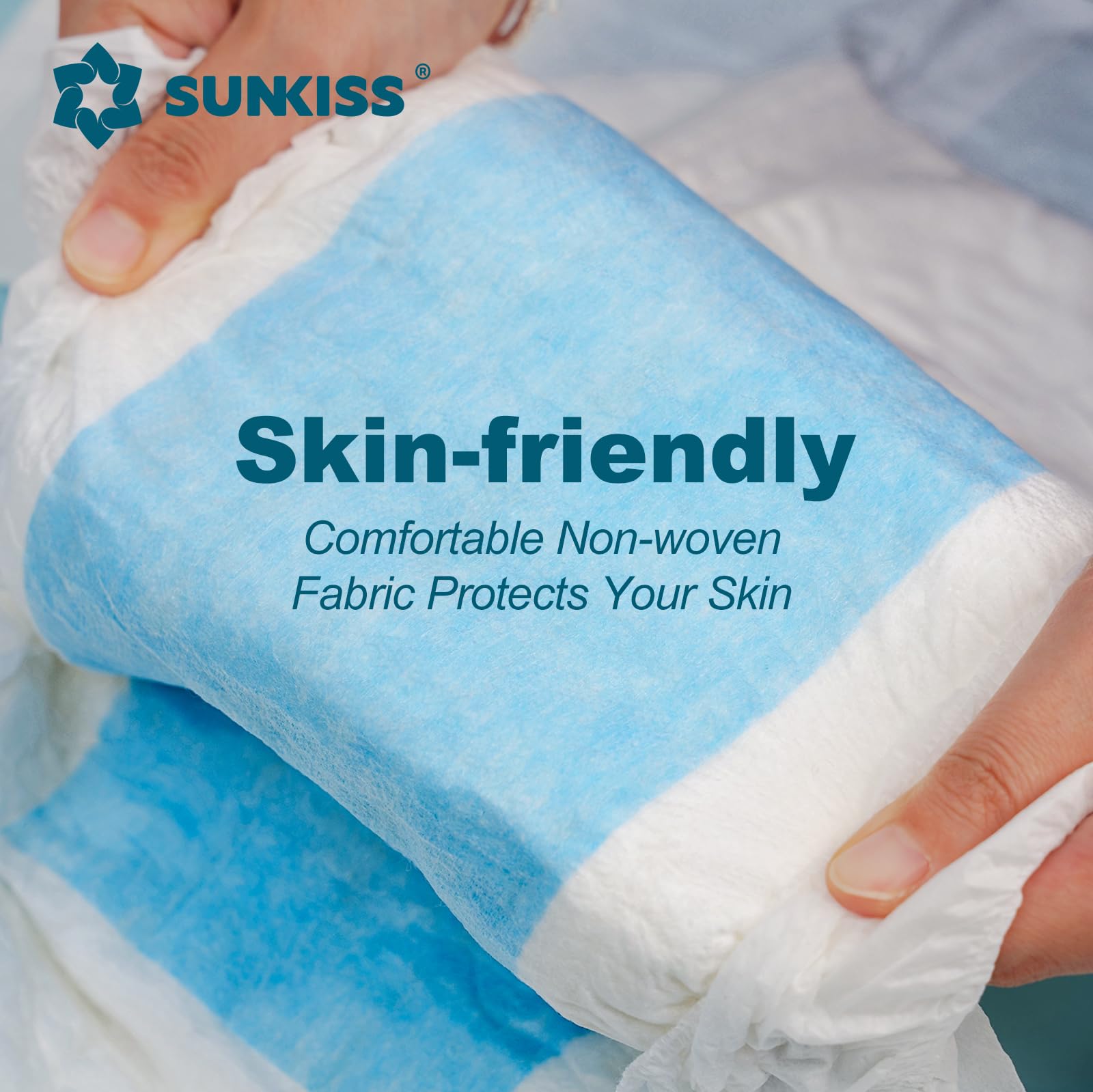 SUNKISS TrustPlus overnight diaper odor-control core for freshness