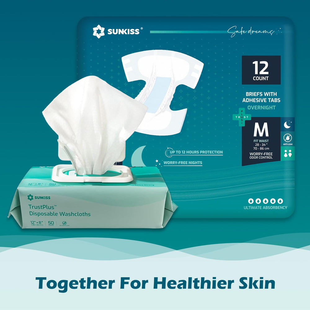 SUNKISS TrustPlus four-pack option provides overnight coverage.