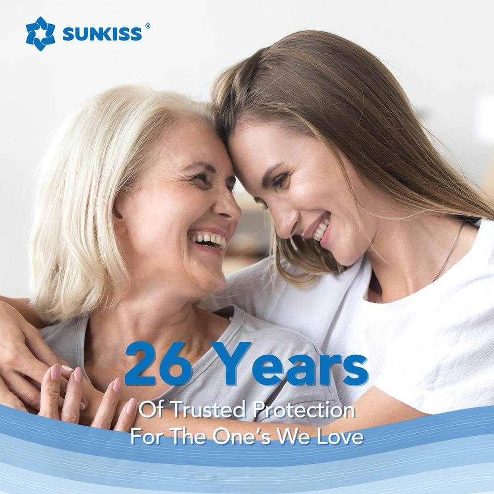 SUNKISS Trustplus packaging shows a 104-count four-pack for convenience.