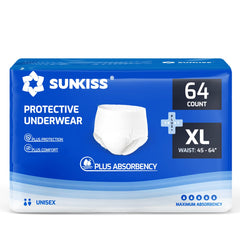 SUNKISS TrustPlus XL absorbent core delivers reliable daytime protection.