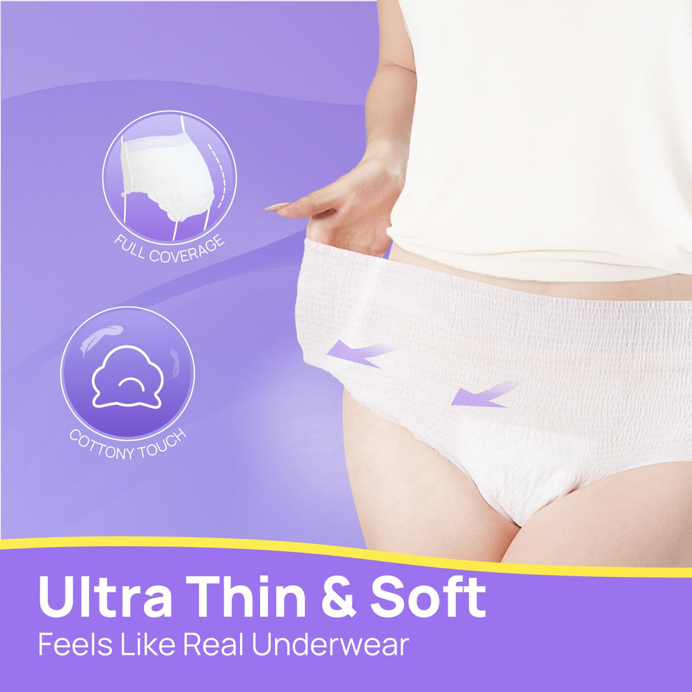 SUNKISS Ultra Thin Underwear front view showing breathable comfort.
