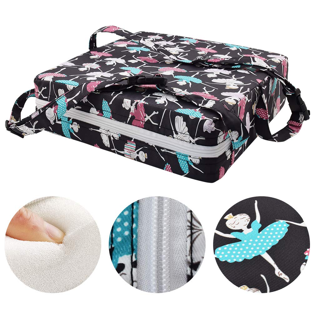 Sunmall Dance Girl booster seat removable cover, easy to wash.