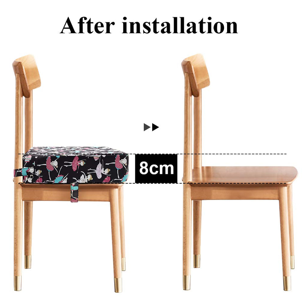 Sunmall Dance Girl booster seat strap buckle, anti-slip stability.