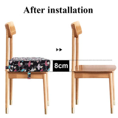 Sunmall Dance Girl booster seat strap buckle, anti-slip stability.