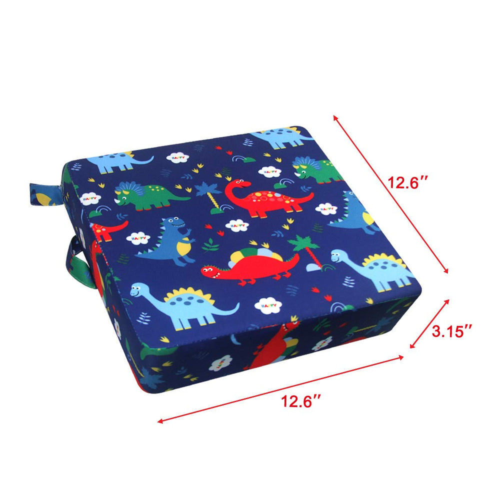 SUNMALL booster with adjustable belt securing under the chair