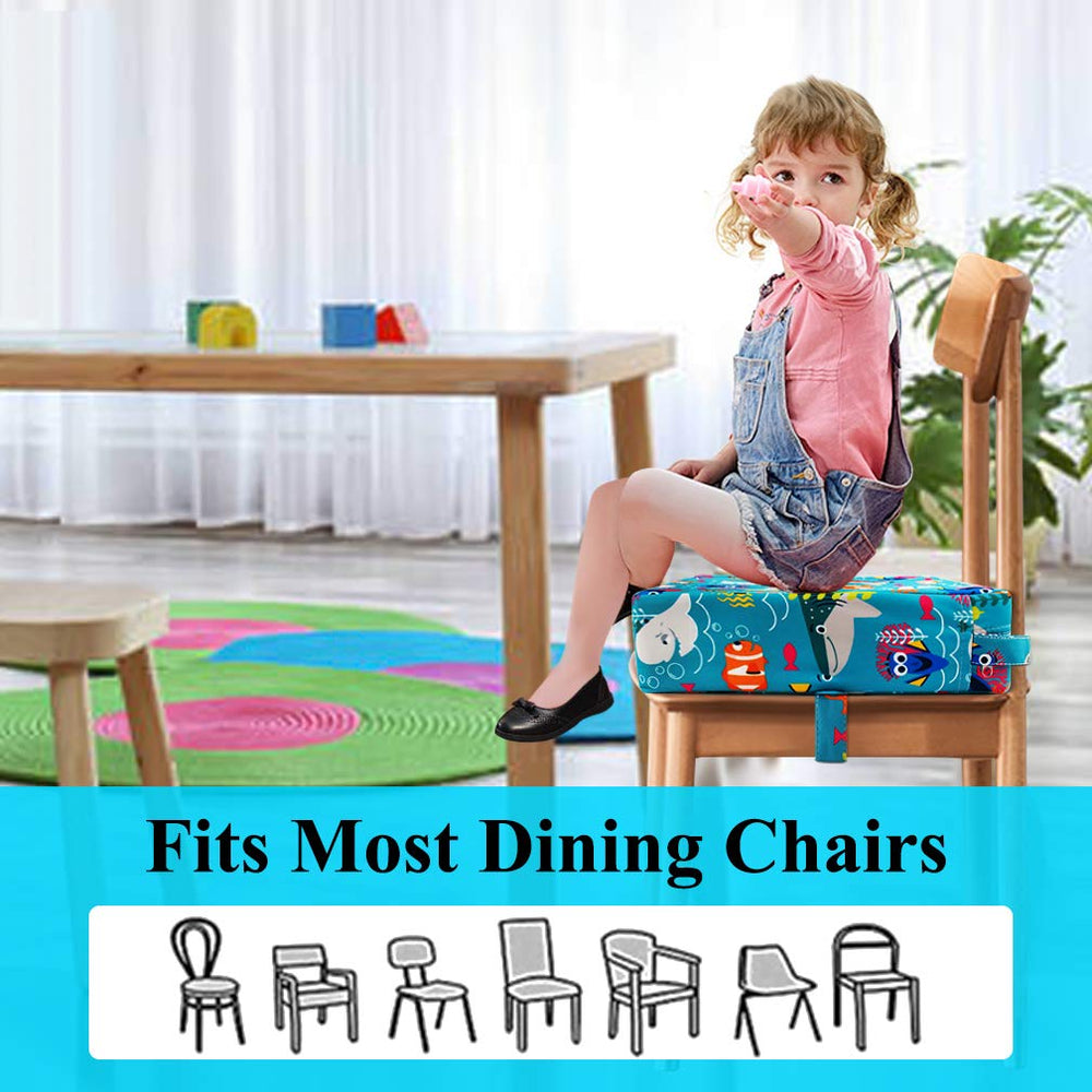 SUNMALL Green Ocean pad fitting most dining chairs while traveling