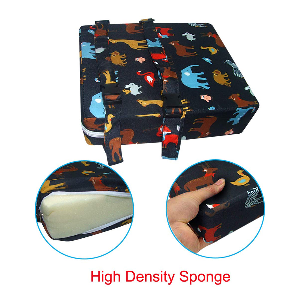 Sunmall lightweight portable booster seat ideal for travel and meals