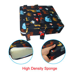 Sunmall lightweight portable booster seat ideal for travel and meals