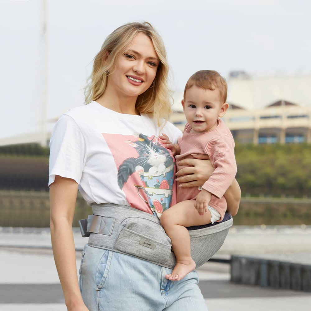 Sunnors light grey fabric feels soft against skin and cleans easily.