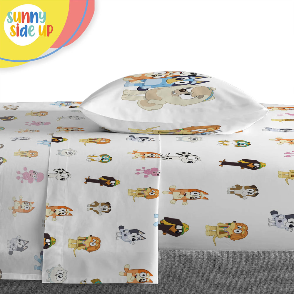 Sunny Side Up microfiber fabric feels soft and breathable year-round