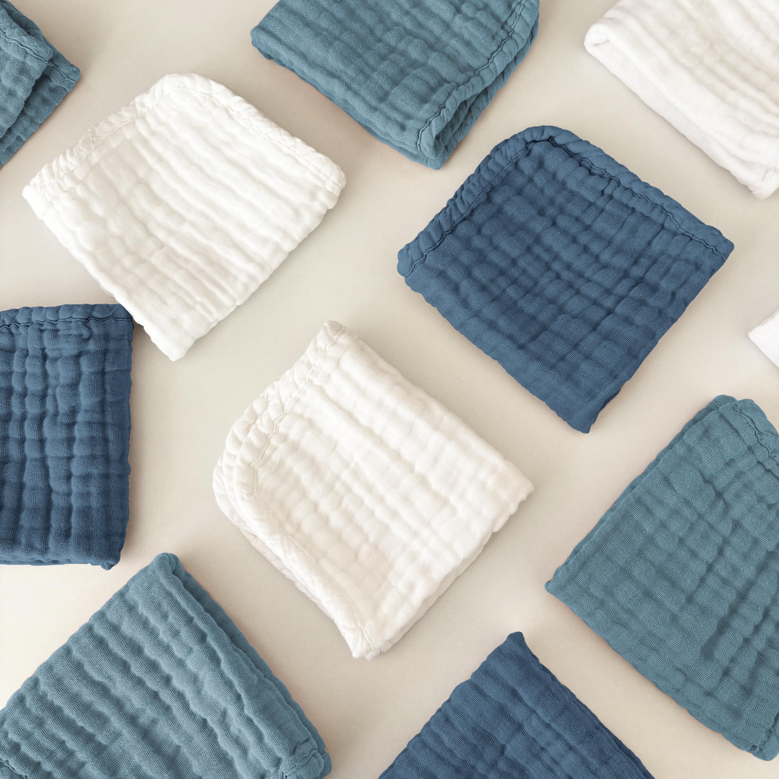 Sunny zzzZZ washcloth demonstrates quick moisture absorption for mess cleanup.