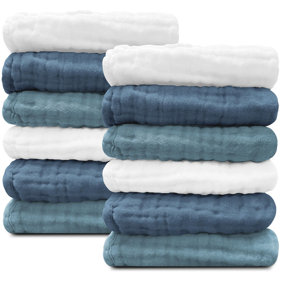 Sunny zzzZZ baby washcloth close-up shows soft cotton muslin for gentle baths.
