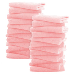 Sunny zzzZZ ultra-soft coral fleece baby washcloths for gentle cleansing