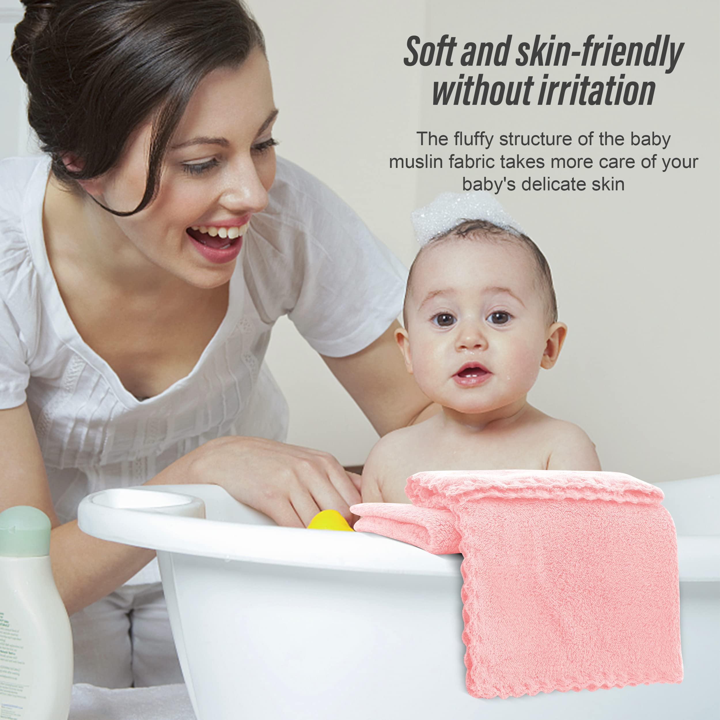 Sunny zzzZZ gentle cloths for sensitive skin from newborns to toddlers