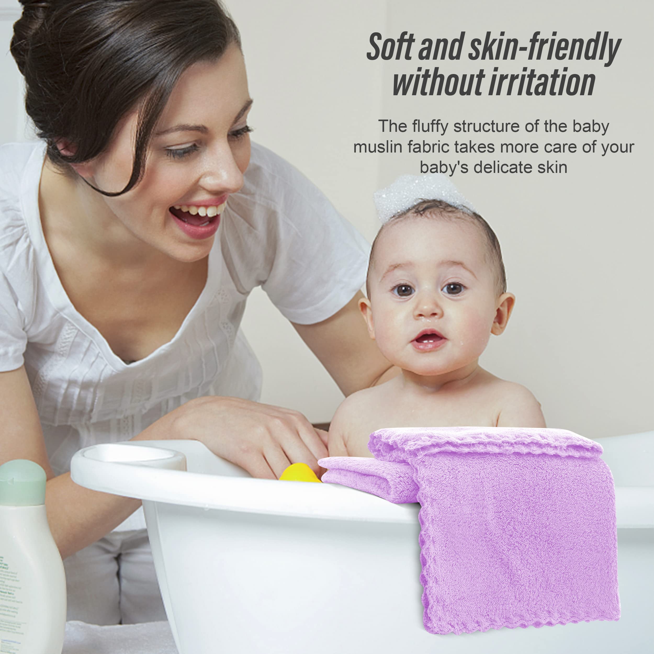 Sunny zzzZZ delicate cloths; ideal for sensitive newborn skin.