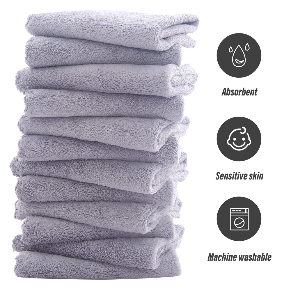 Sunny zzzZZ washcloths designed for sensitive skin on infants and newborns