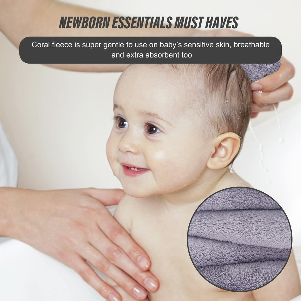 Sunny zzzZZ multiuse washcloths for baby care, makeup removal, or gift