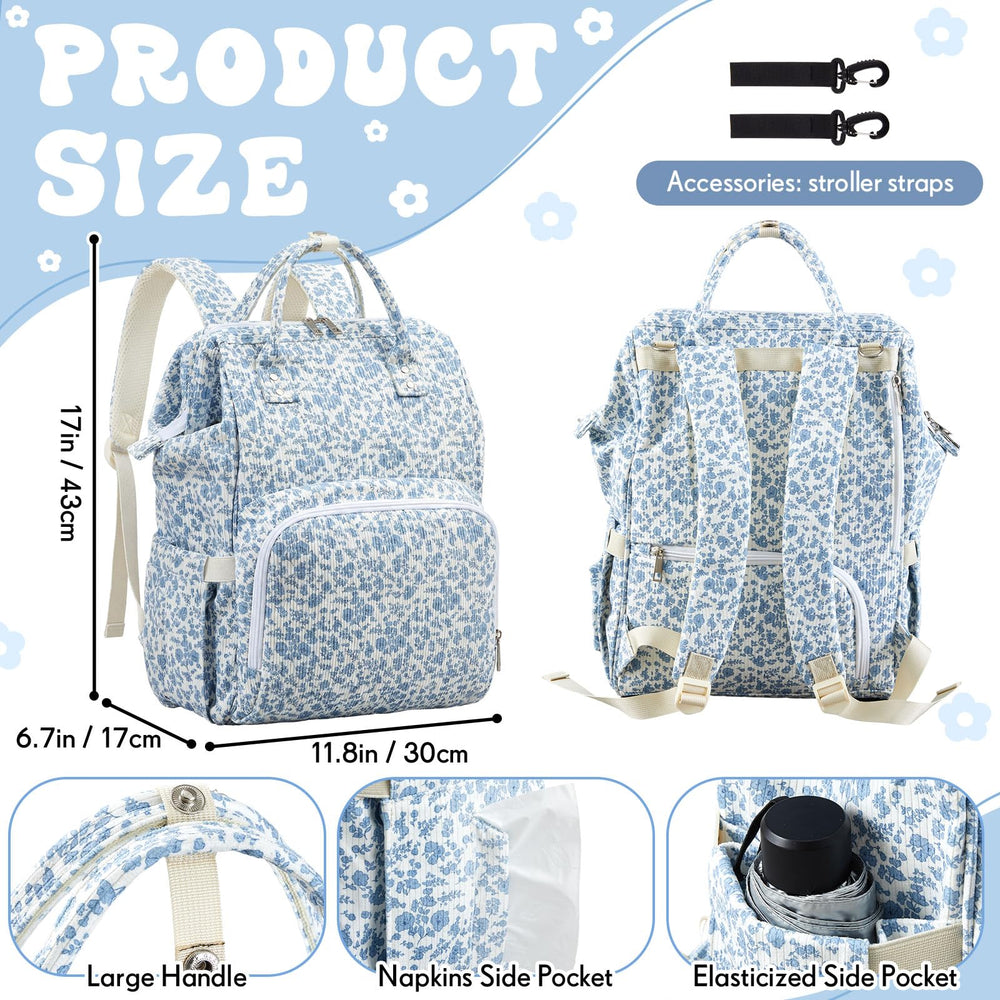 Sunnymove insulated front pockets keep bottles at the right temperature during outings