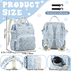 Sunnymove insulated front pockets keep bottles at the right temperature during outings