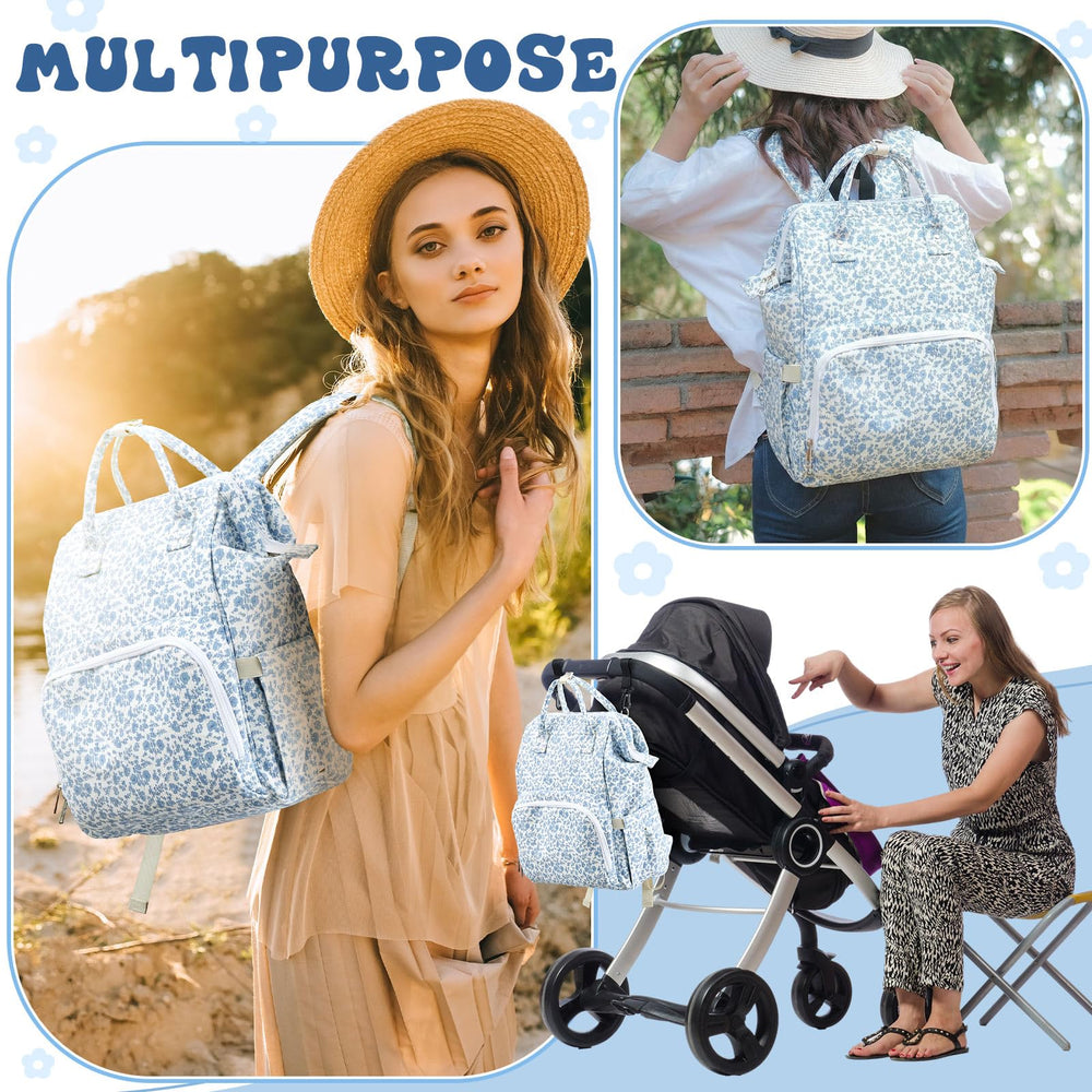 Sunnymove large-capacity backpack suitable for travel, shopping, and park days