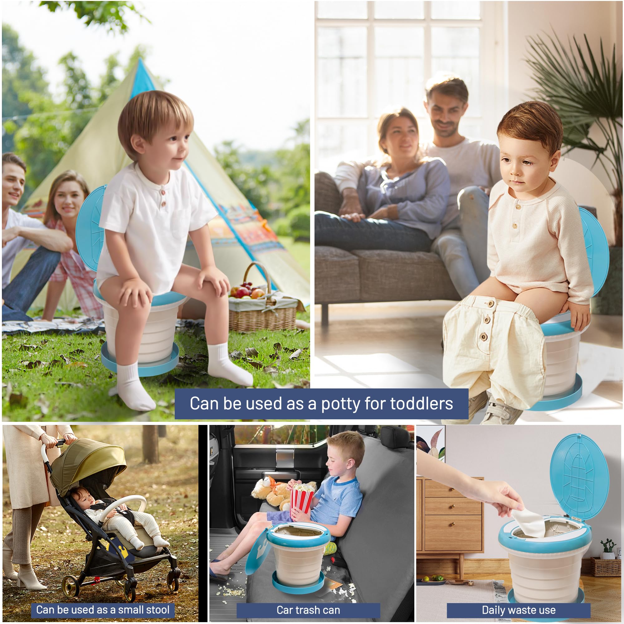 SunnySmile non-toxic materials and 50 kg load capacity for safe use