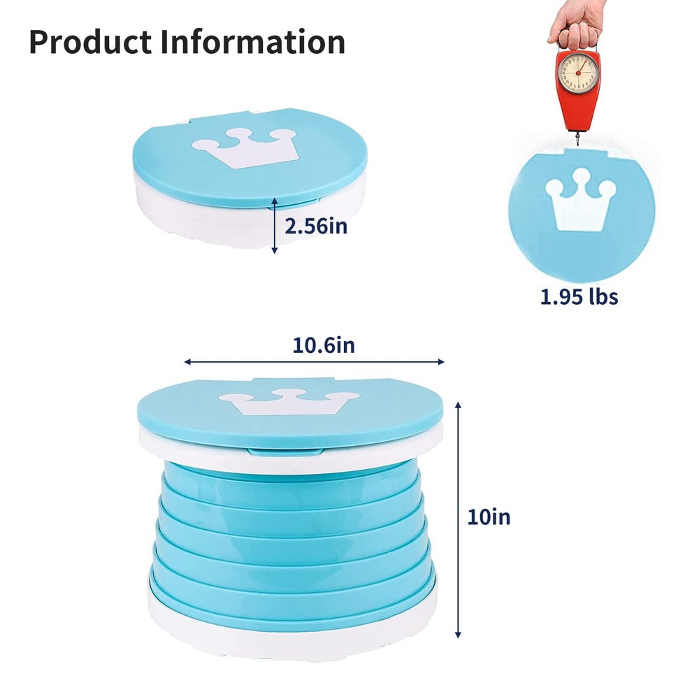 SunnySmile travel potty cleaning bags for hygienic waste containment on the go.