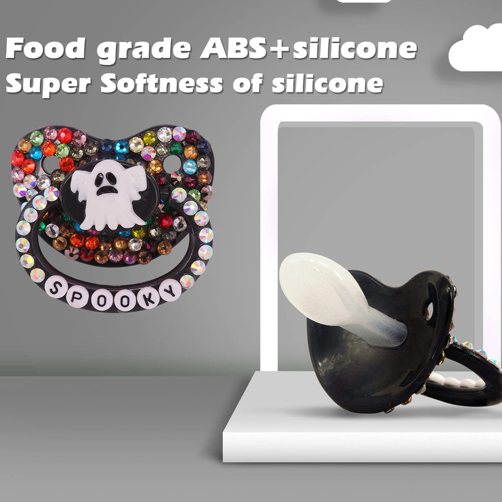 SUNOWE Black Ghost pacifier packaging ready for gifting and care.
