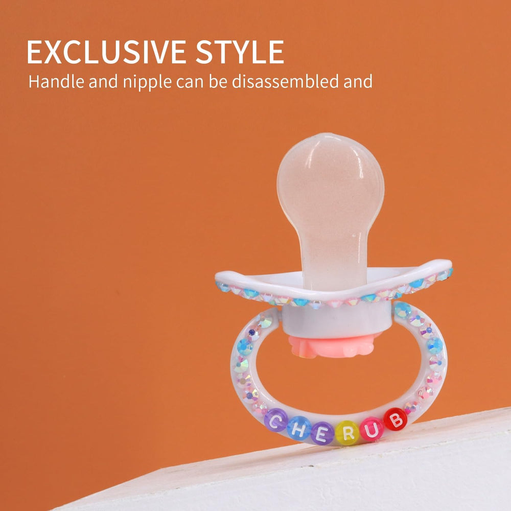 SUNOWE adult pacifier easy-clean simple soap-and-water cleaning