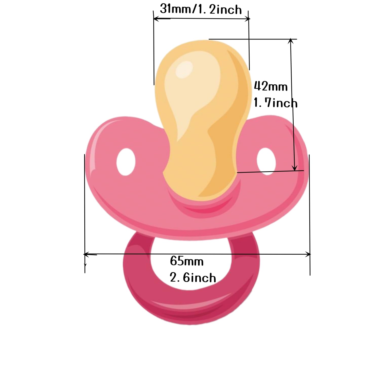 SUNOWE adult pacifier portable-lightweight convenient carry anywhere