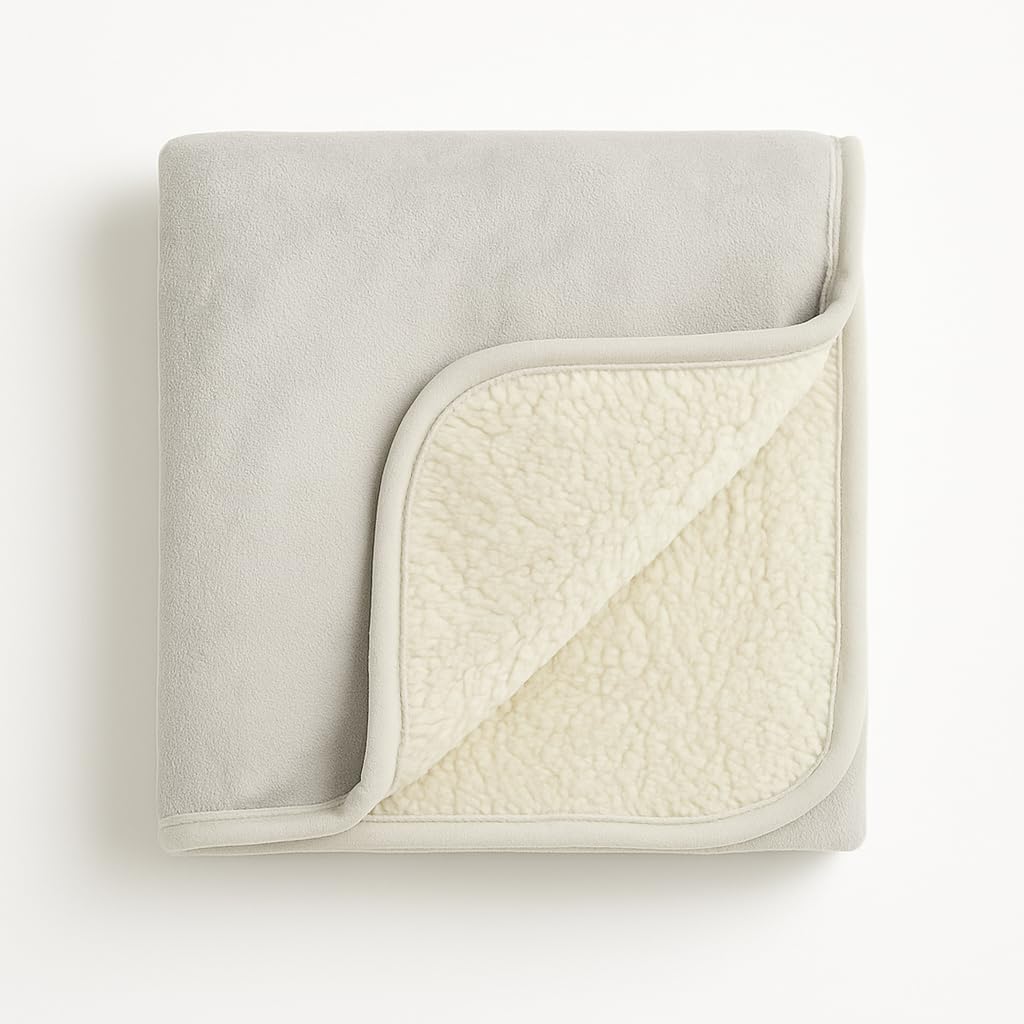 SUNSHINE & SNUGGLES Ultra Plush Blanket close-up highlighting buttery softness for baby's skin
