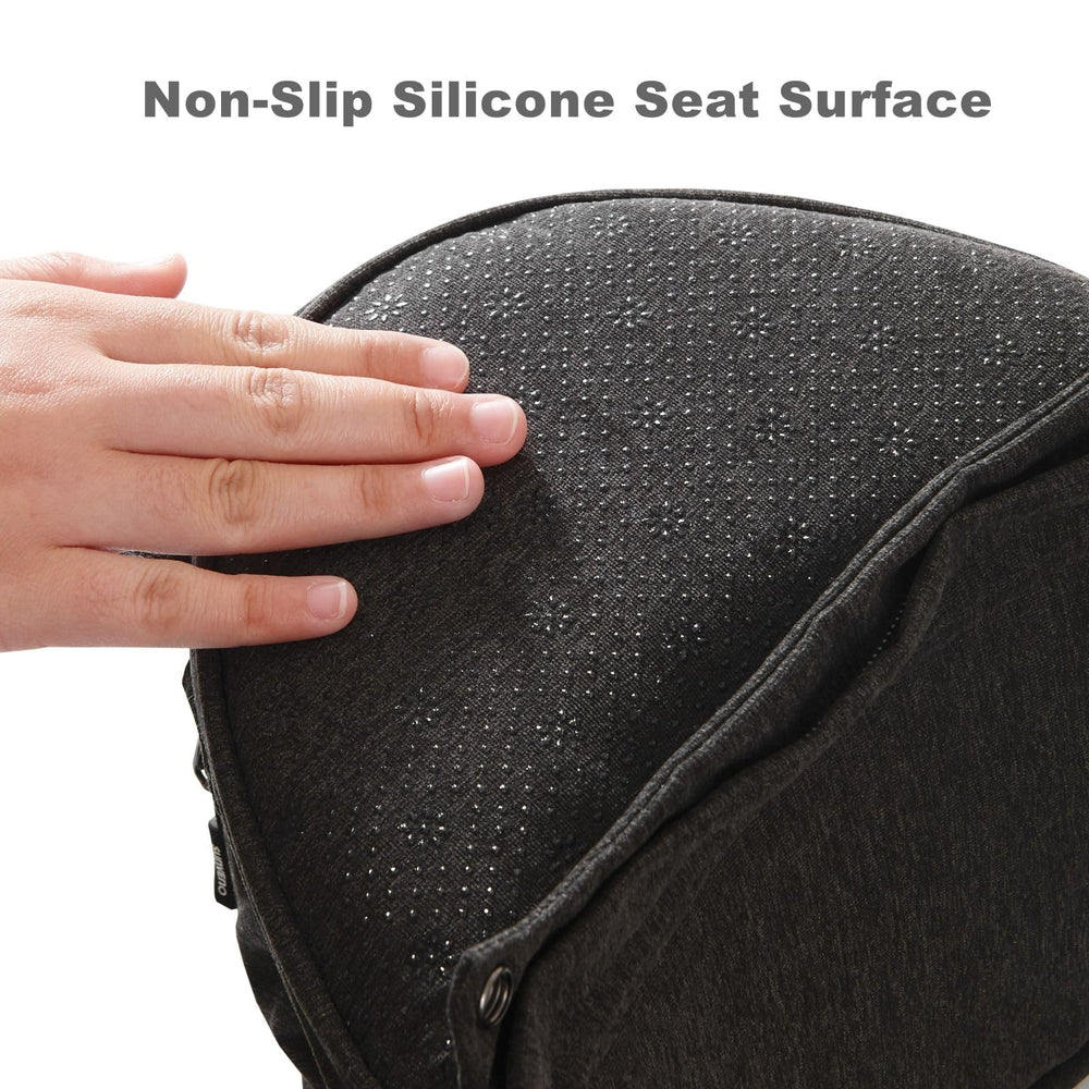 SUNVENO longer straps with side belt improve security.